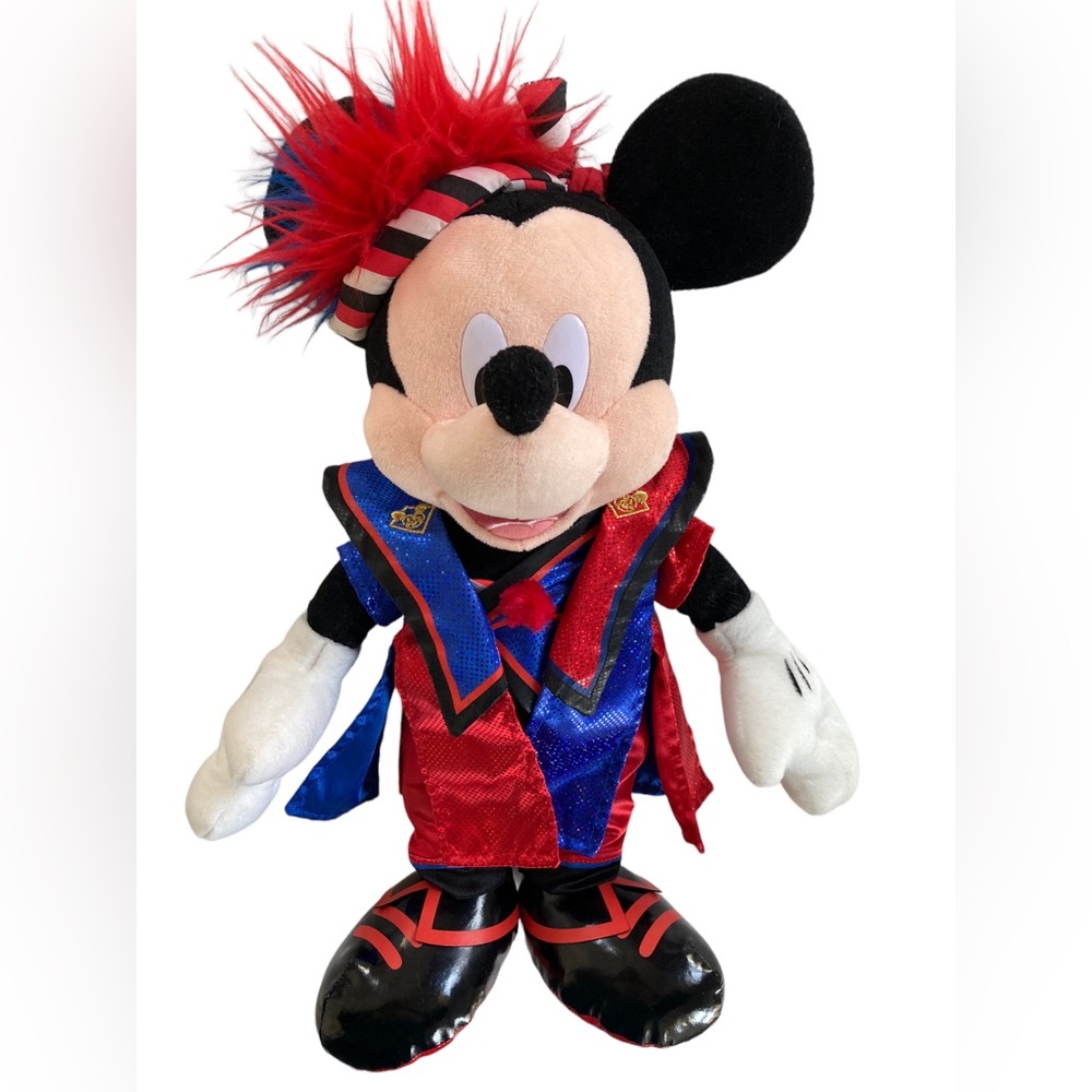Tokyo Disney Resort Mickey Mouse 16” Plush‎ Stuffed Animal Festival Attire HTF